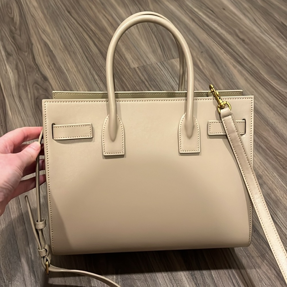Saint laurent ysl sac sdj baby bond avec bou for sale. It’s beige neutral color - Picture 2 of 6
